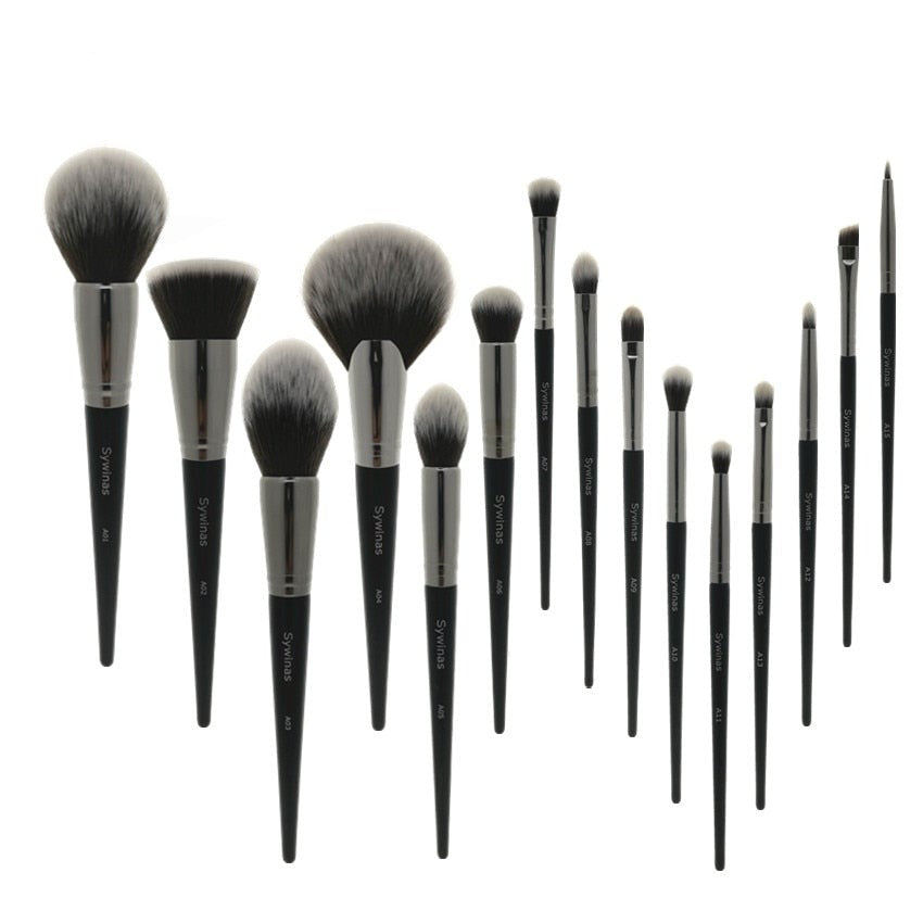 High Quality Black Makeup Brush Set